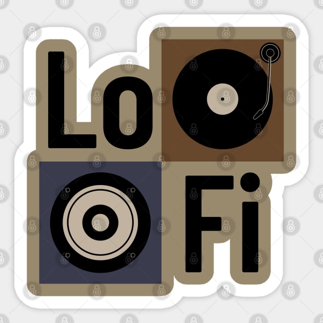 Lo Fi Sticker by SunGraphicsLab